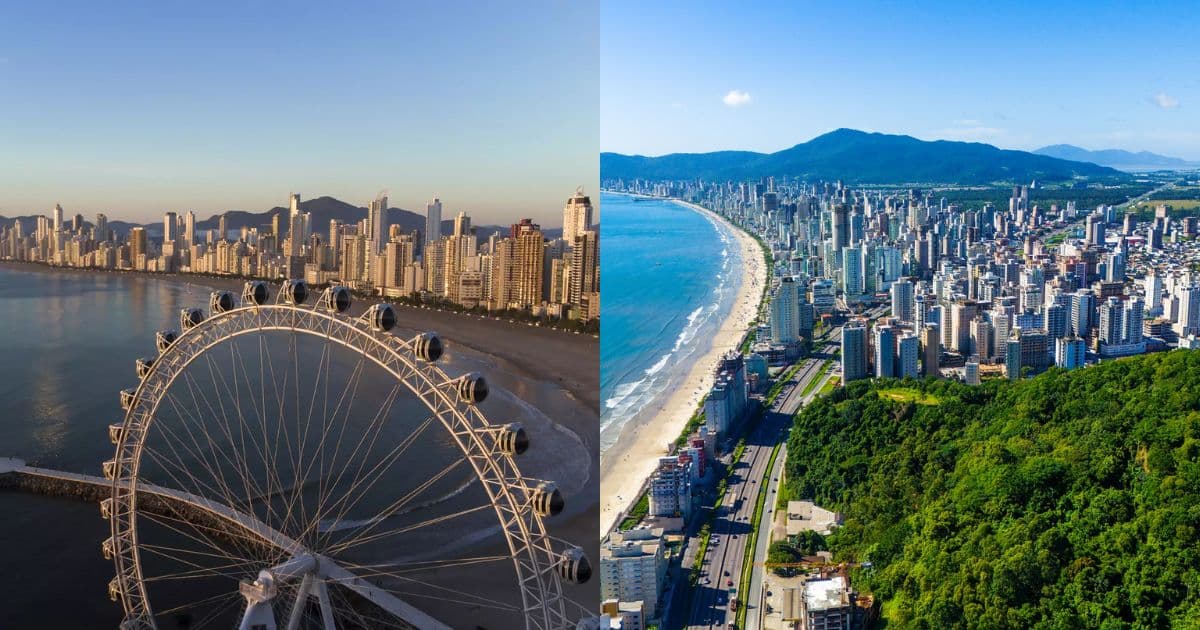 Balneário Camboriú e Itapema lideram ranking nacional do metro quadrado mais caro em 2025